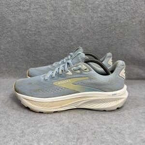 Brooks Ghost 17 Womens Shoes Size 6.5 Light Blue Running Sneakers 1204311B431